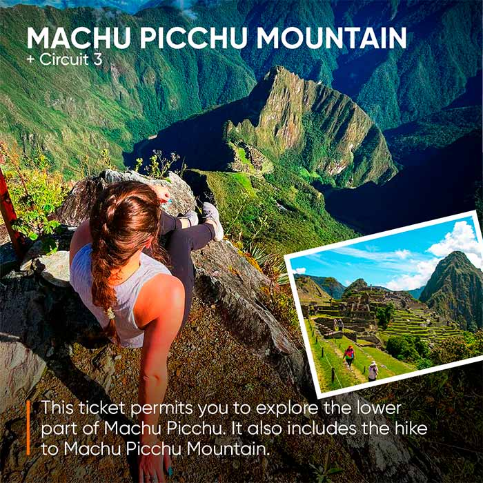 ticket of machu picchu mountain more circuit3