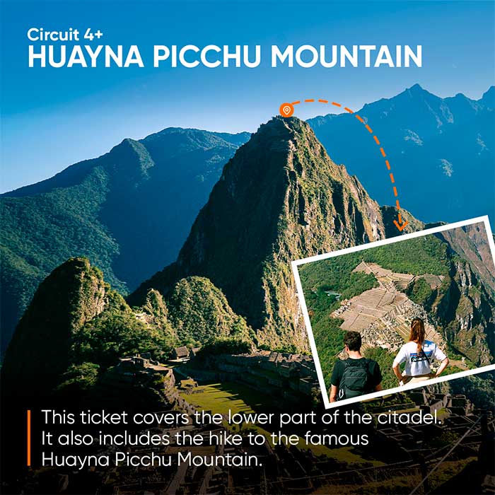 ticket huayna picchu mountain more circuit 4